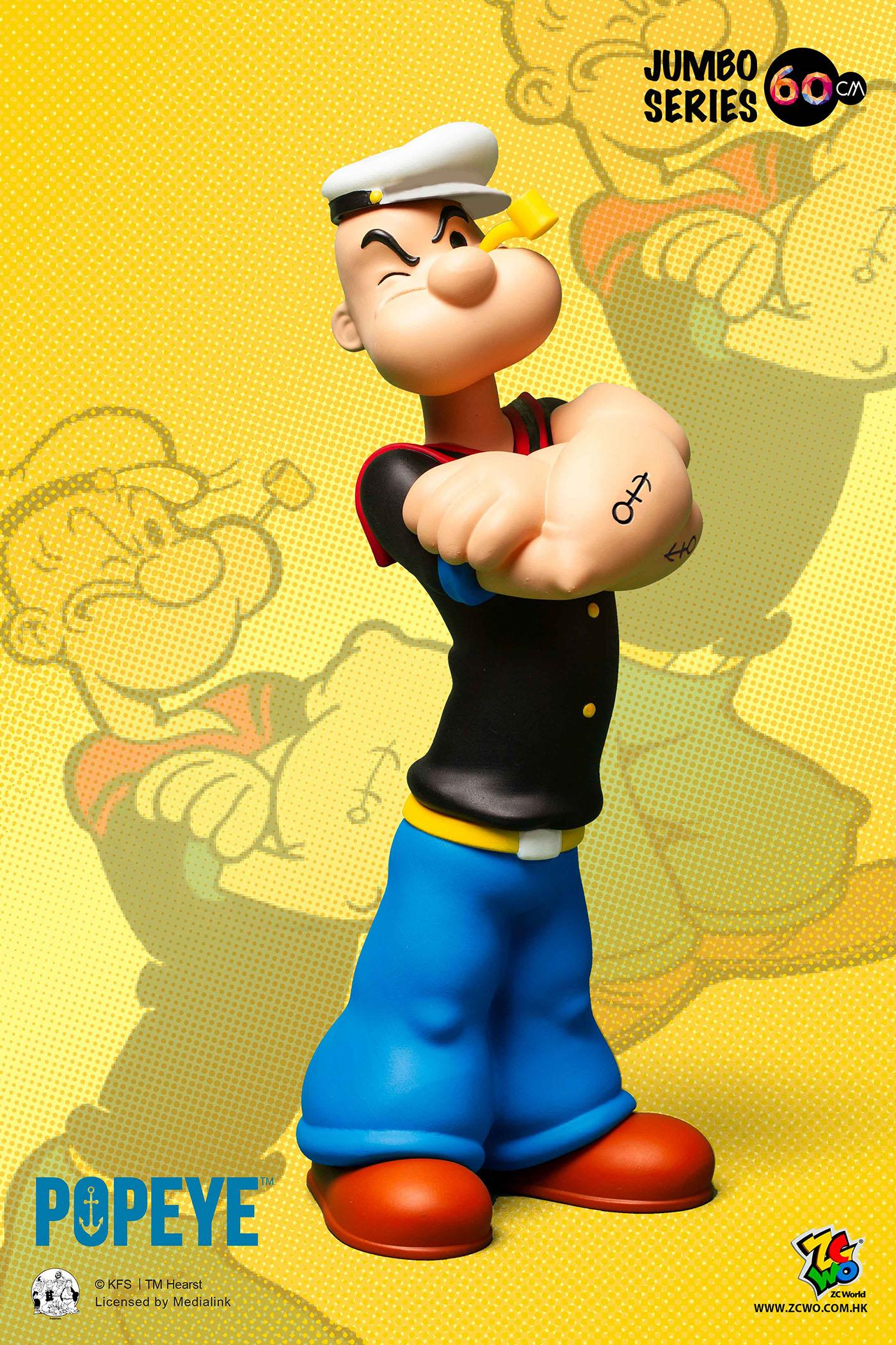 Popeye - 90th anniversary 60cm