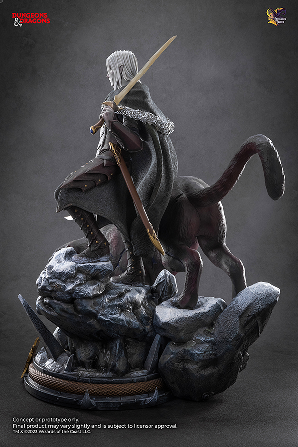 Drizzt Do'Urden 1:4 Scale Statue (35th Anniversary edition)