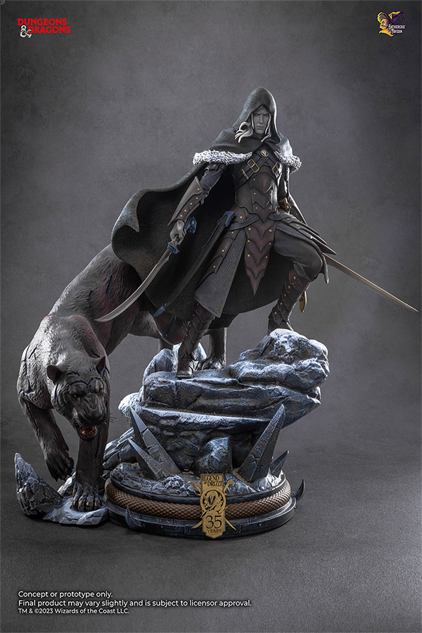 Drizzt Do'Urden 1:4 Scale Statue (35th Anniversary edition)