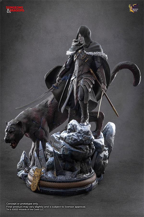 Drizzt Do'Urden 1:4 Scale Statue (35th Anniversary edition)