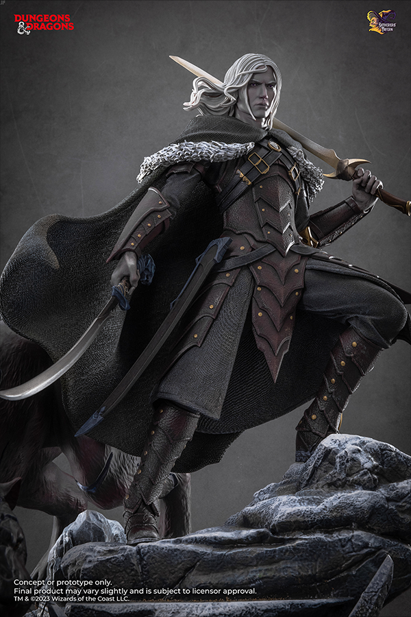 Drizzt Do'Urden 1:4 Scale Statue (35th Anniversary edition)